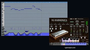 Cubase piano roll. VG Harmonica vst/au/standalone application.