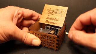 Beautiful Dreamer - Stephen Foster - Music box by Invenio Crafts