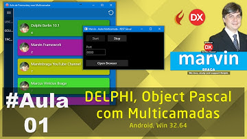 #Aula01 - Delphi - Object Pascal com Multicamadas