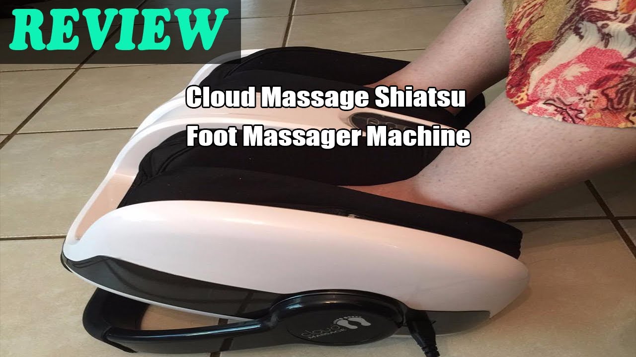 Cloud Massage Shiatsu Foot Massager Machine for Feet Ankle Calf