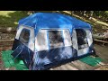 Ozark Trail 8 Person Instant Tent Camping Time Lapse