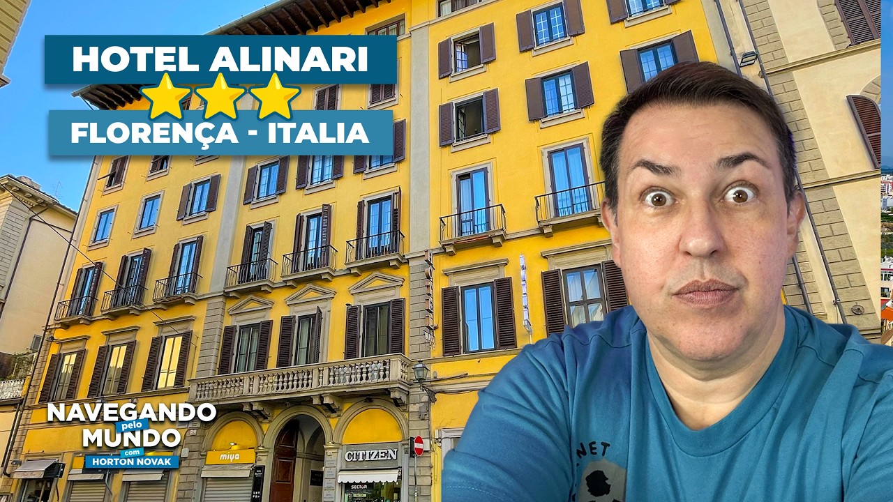 Florença sem quebrar o banco - Como foi ficar em um hotel  de 3 estrelas na cidade | Hotel Alinari
