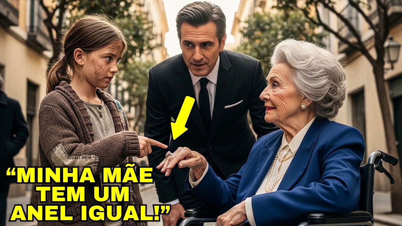 “MINHA MÃE TEM ESTE ANEL”, DISSE GAROTINHA POBRE A MILIONÁRIA… ATÉ QUE…