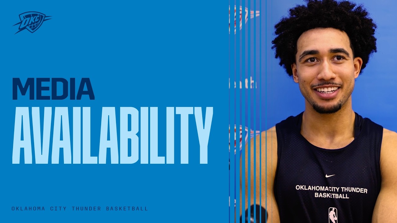 Practice Media Availability with Jared McCain | October 18, 2026 | OKC Thunder