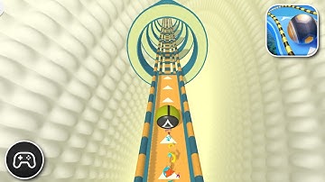 Action Balls: Balls Race - Gameplay Walkthrough Part 16 - Racing Game Levels 62-63 (iOS, Android)