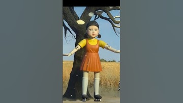 Squid Game Ai Mentality Hee practice skating #squidgame #shorts #ai