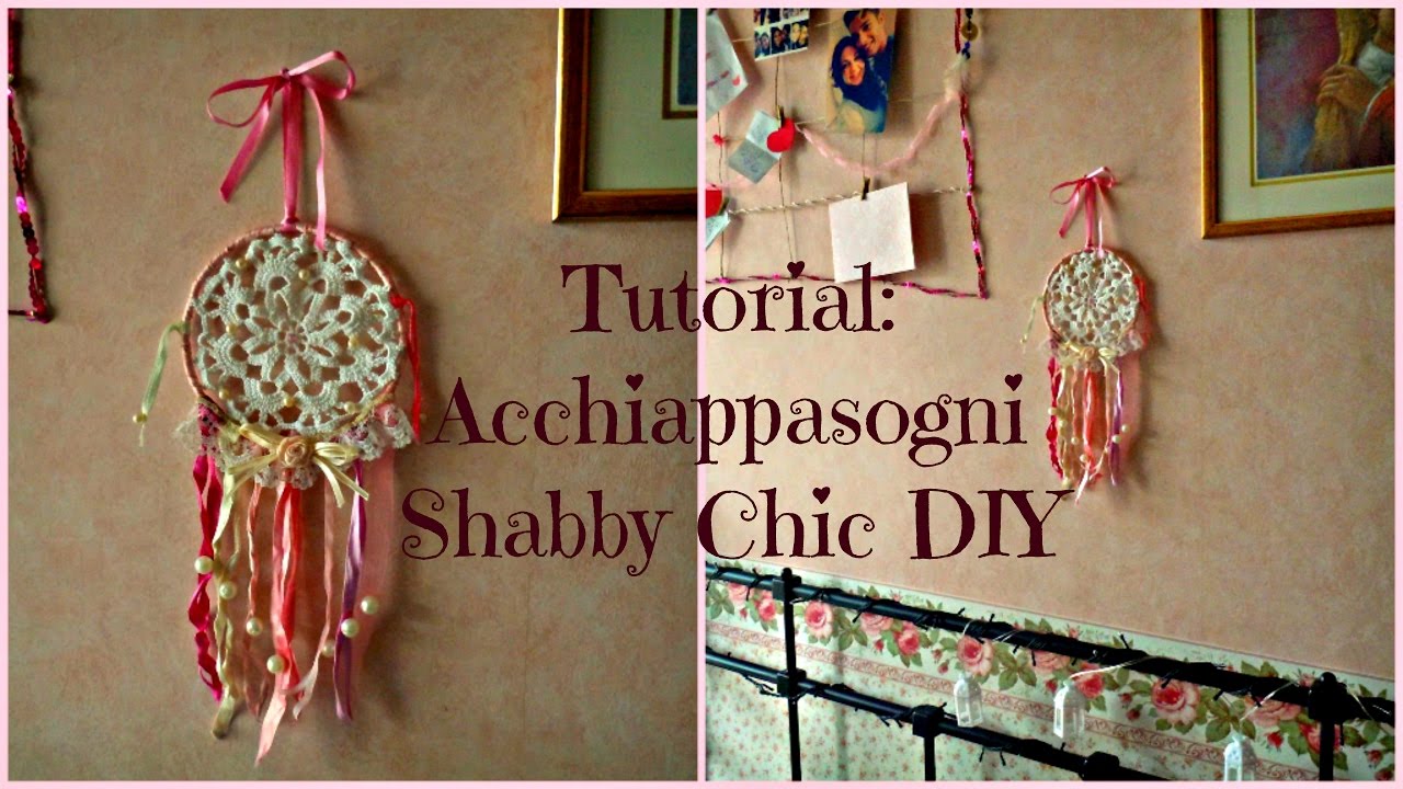 Tutorial acchiappasogni shabby - NellEssenziale