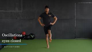 Oscillations (balance exercises)