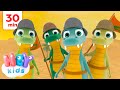 The crocodile song 🐊 | Animal Songs for Kids | HeyKids Nursery Rhymes