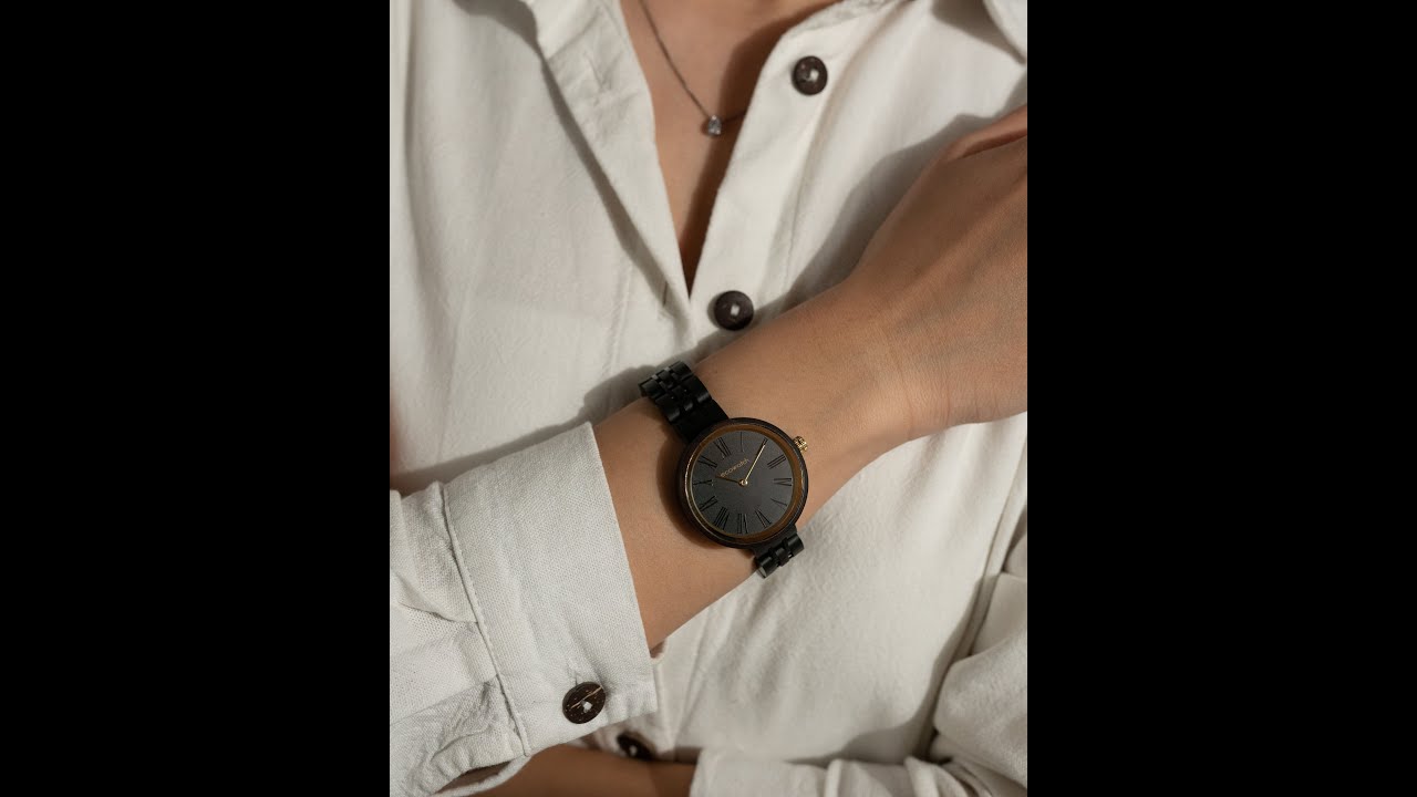 Как правильно укоротить ремешок женских часов из дерева? - YouTube