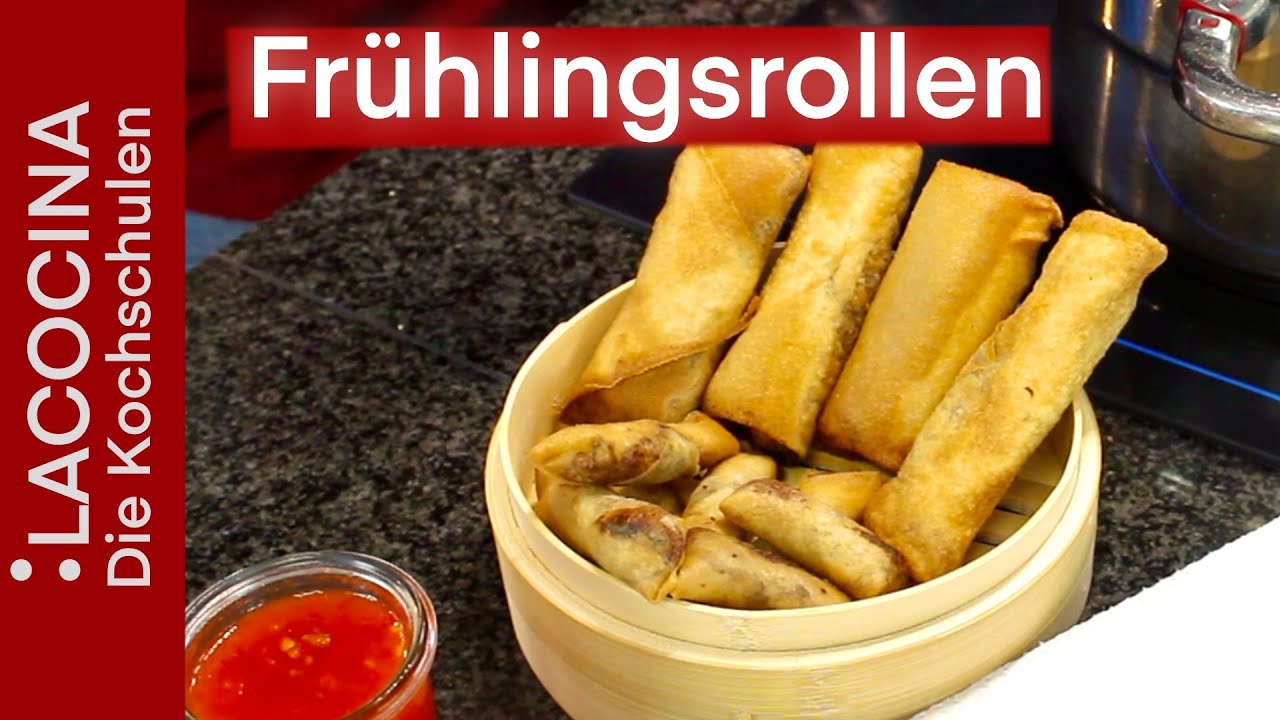 Knusprige Frühlingsrollen - einfaches Rezept für das Asiatenfeeling ... Knusprige Frühlingsrollen - einfaches Rezept für das Asiatenfeeling ...