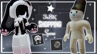 3.8k roblox shopping spree! ★ || no bragging || cwute ☆