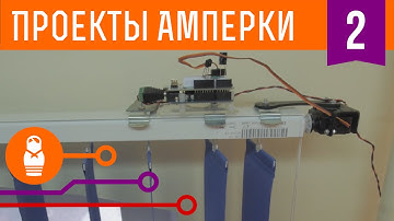 Жалюзи с электроприводом. Проекты Амперки #2