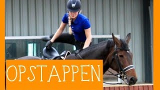 Opstappen en rijden op je paard | PaardenpraatTV