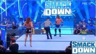 Matt Riddle vs Aj Styles Lumber Jack Match SmackDown June 19 2020