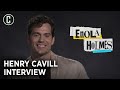 Henry Cavill on Enola Holmes and Getting His Muscles Into a Three-Piece Suit