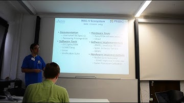 RISC-V: A Free and Open Instruction Set Architecture - ORCONF 2014