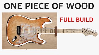 Handcrafted Guitar - Full Stratocaster Build