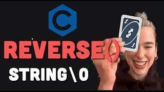 Reverse a String in C | C Programming Tutorial