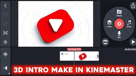 How to make 3d intro on android with kinemaster for youtube videos | 3d Intro Kaise banaye |