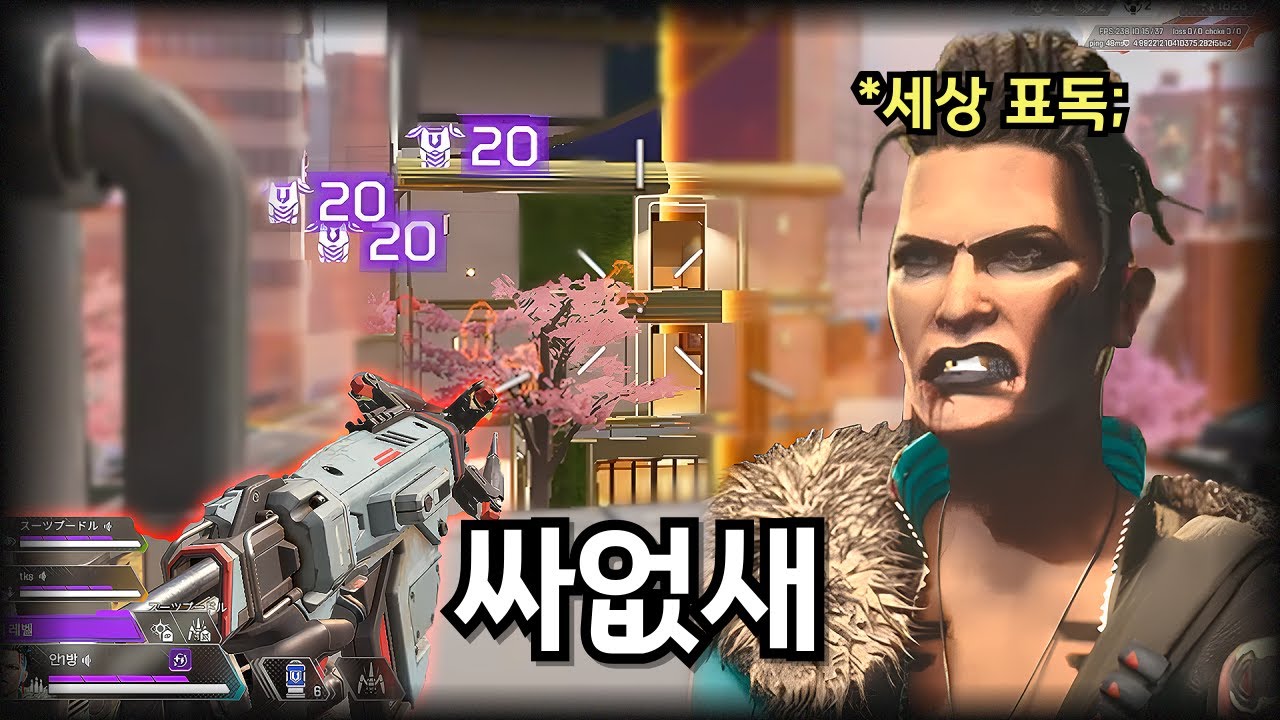 에펙에서 가장 싸가지 없는 그 캐릭터 당한 게 하도 많아서 직접 했습니다 [에이펙스 레전드]