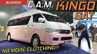 C.A.M. KINGO 6AT - 18 Seater Van With 6 Speed Auto Transmission | No More Sore Legs In City Traffic