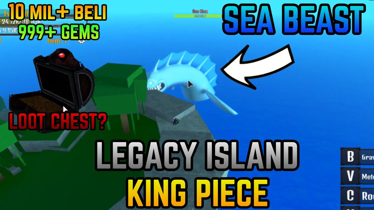 How To Find Legacy Island In King Piece King Legacy Youtube