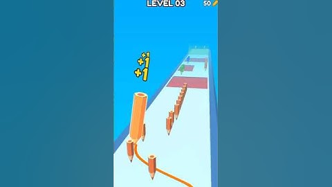 Color Pencil Run Gameplay Level - 3 #shorts #ytshorts #games #gameplay #explore