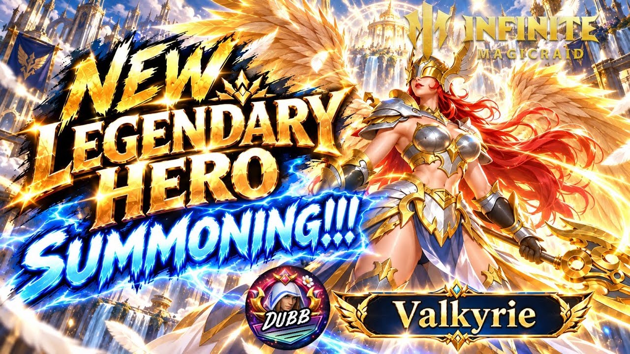 NEW Legendary Hero VALKYRIE!!! Summoning