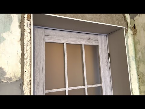 Как сделать самому дверные откосы