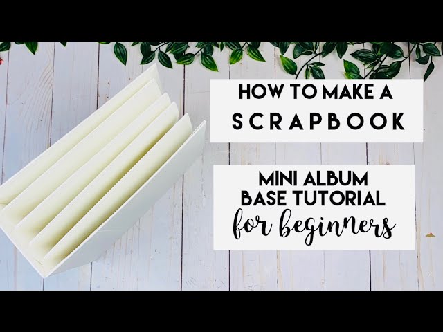 Mini álbum  Scrapbook albums tutorial, Mini scrapbook, Mini album tutorial