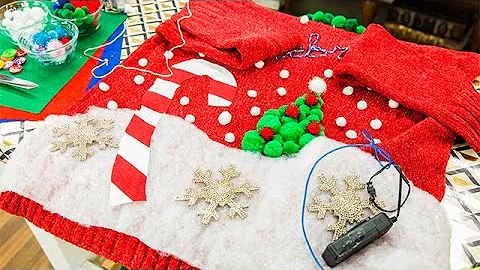 How To - DIY Light Up Ugly Christmas Sweaters – Home & Family