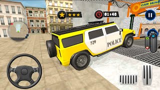 محاكي غسيل الحافلات و سيارات شرطة العاب شرطة العاب  سيارات سيارات  العاب اندرويد Android Gameplay screenshot 5