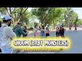 Behind the scenes (BTS) of "CHOOM" (Baby Monsters) dance cover in public by Baby Warriors 2026