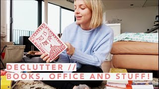 DECLUTTER // BOOKS, OFFICE AND STUFF! | Estée Lalonde