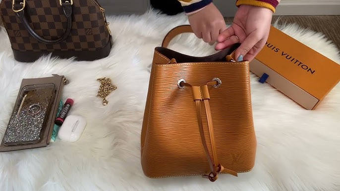 Louis Vuitton handbag Unboxing, Neonoe BB in Damier Azur