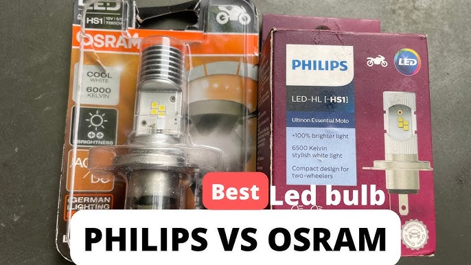 Best LED bulb for bike under Rs. 700  Philips LED HS1 11636 Ultinon  Essential Moto 12V 6W 