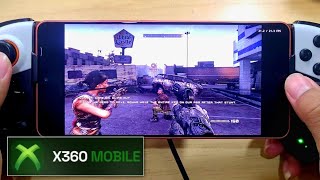 X360 MOBILE V0.5.3 HOMEFRONT - XBOX 360 EMULATOR ANDROID