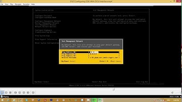 Học VMware ESXi - Video 3 - Configuring ESXi With DCUI Interface