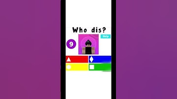Who is this? Kahoot || #roblox #kahoot #edit