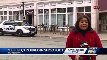1 dead, 1 in critical condition after shooting at downtown bar