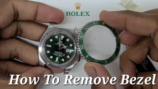 How To Remove and Assemble ROLEX Bezel