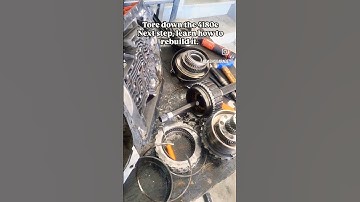 Tore down the #4l80e next step, learn how to rebuild it