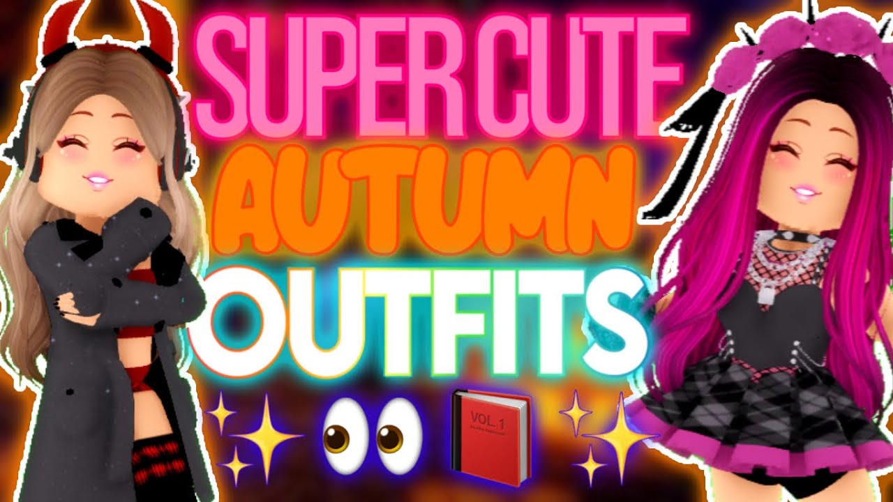 SUPER CUTE AUTUMN OUTFITS LOOK BOOK FOR ROYALE HIGH! ROBLOX Royale High ...