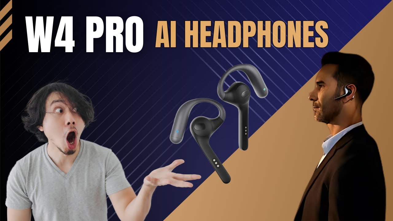 W4 Pro AI Headphones: Meet the Future of Smart Sound! - YouTube