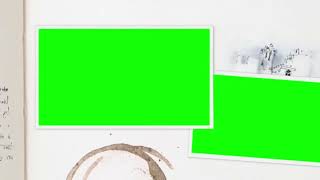 كروما خضراء كتاب لعرض الصور ...slide show book opening effect green screen