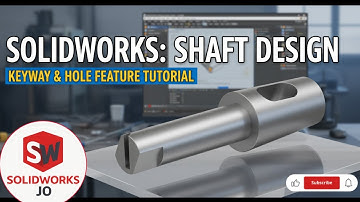 SolidWorks part modeling exercise tutorial l SolidWorks l tutorial 