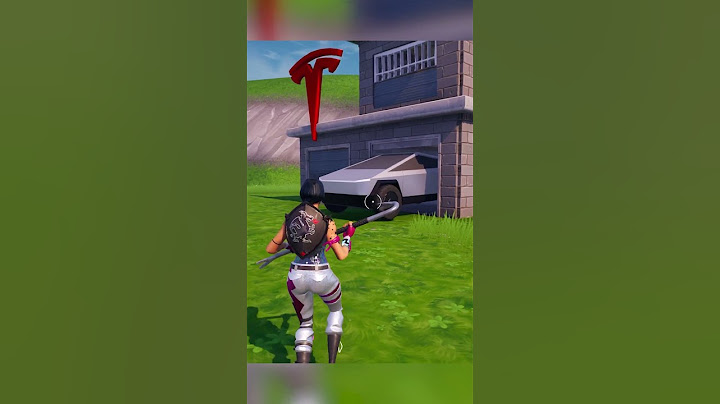 I Found TESLA CYBERTRUCK in Fortnite