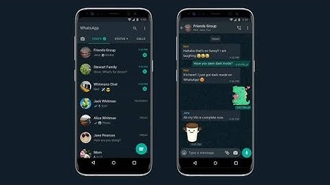 Whatsapp new Dark Theme mode | How to enable Dark mode on Whatsapp 2020 |