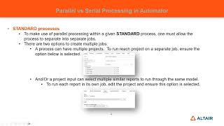 Celebrity Sequential and Parallel Jobs in Altair Monarch Server | Ask The Expert Monarch Webinar Series Profile
